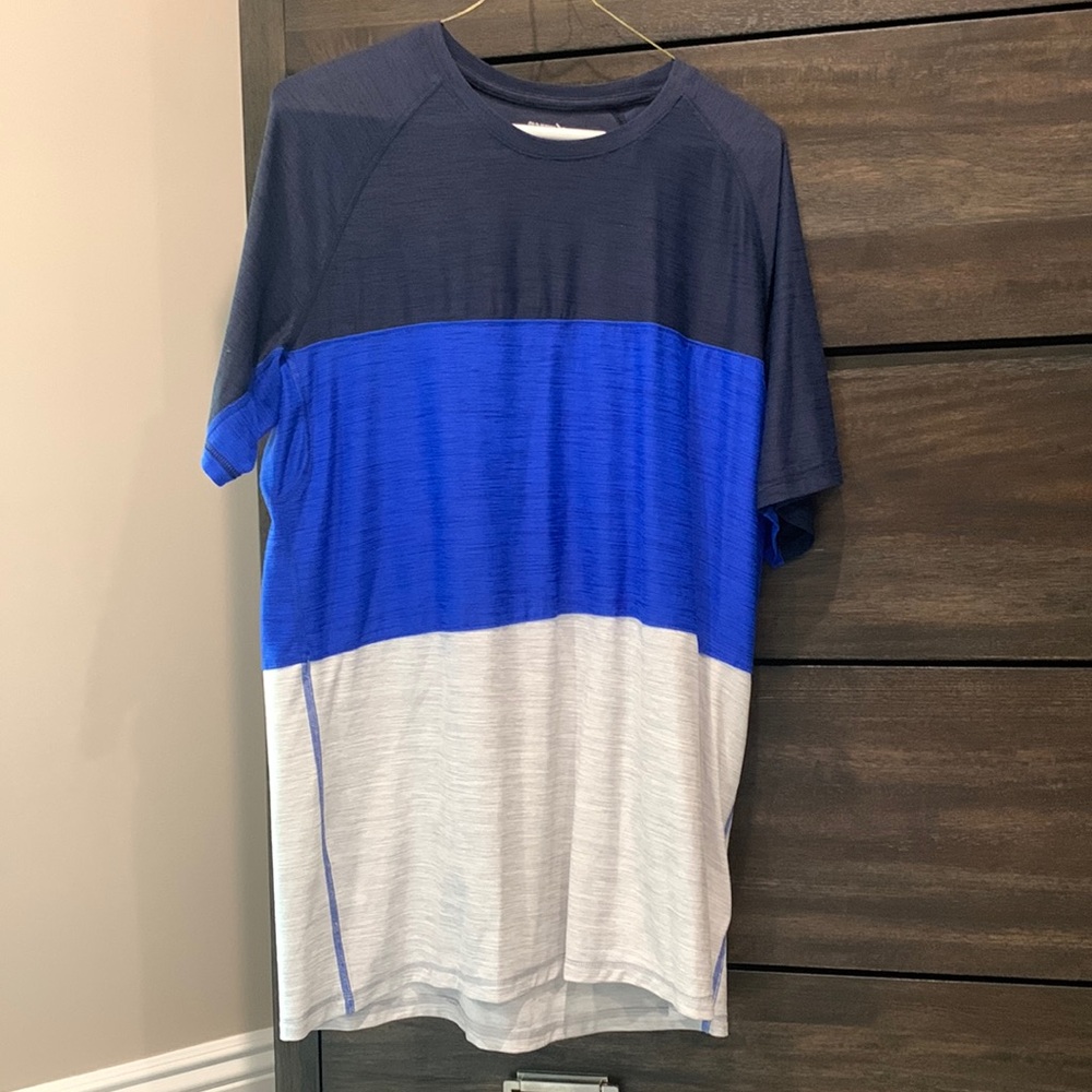 Stripe athletic shirt